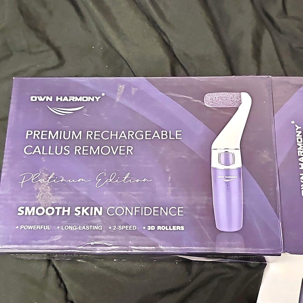 Premium rechargeable callus remover
